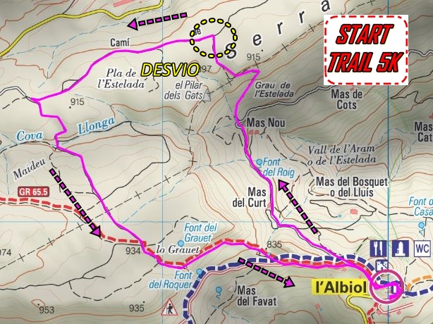 5K-MAPA-START-TRAIL-ALBIOL-OK MAPA-START-TRAIL-ALBIOL