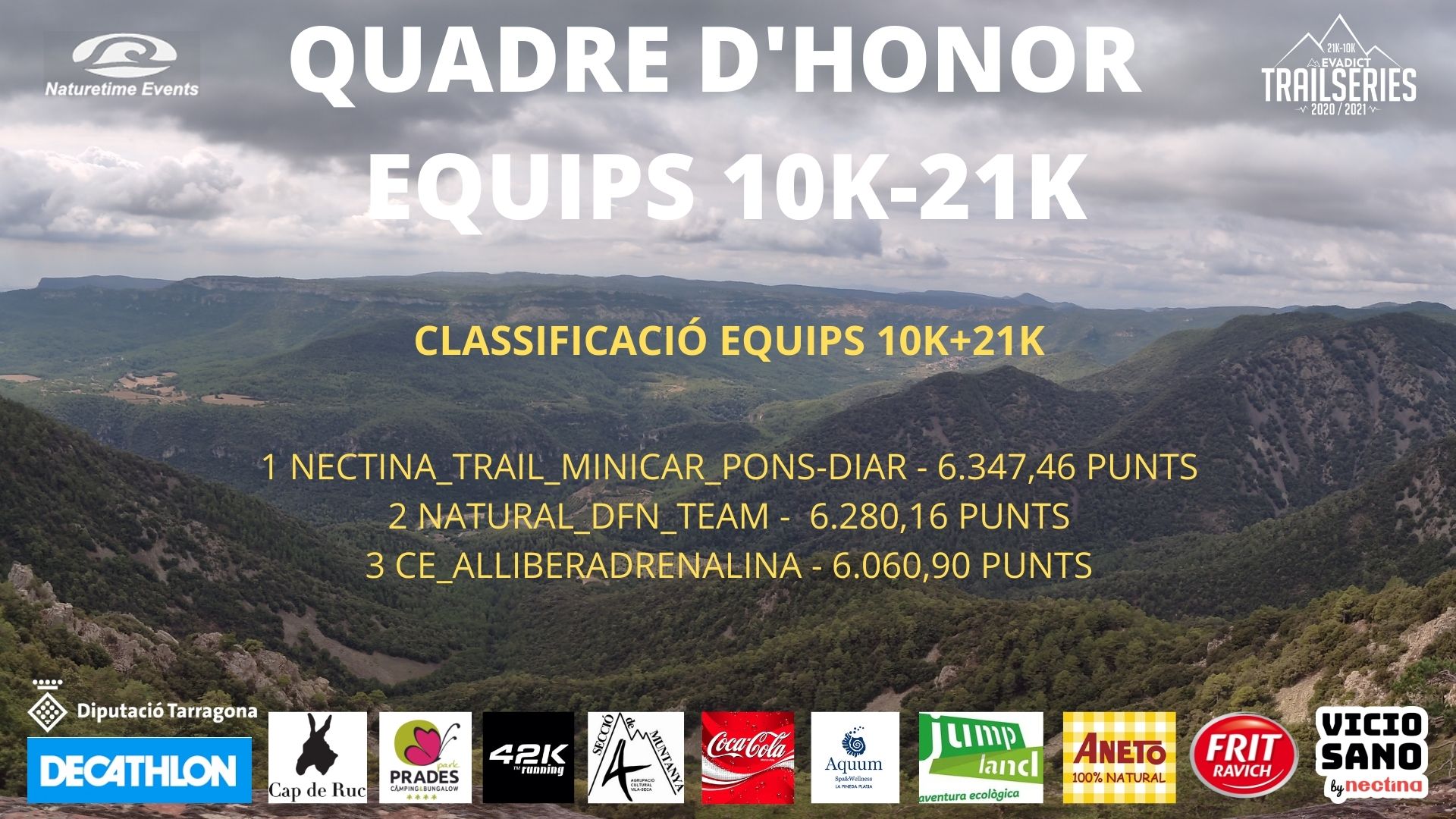 3 QUADRE HONOR TRAILSERIES EQUIPS