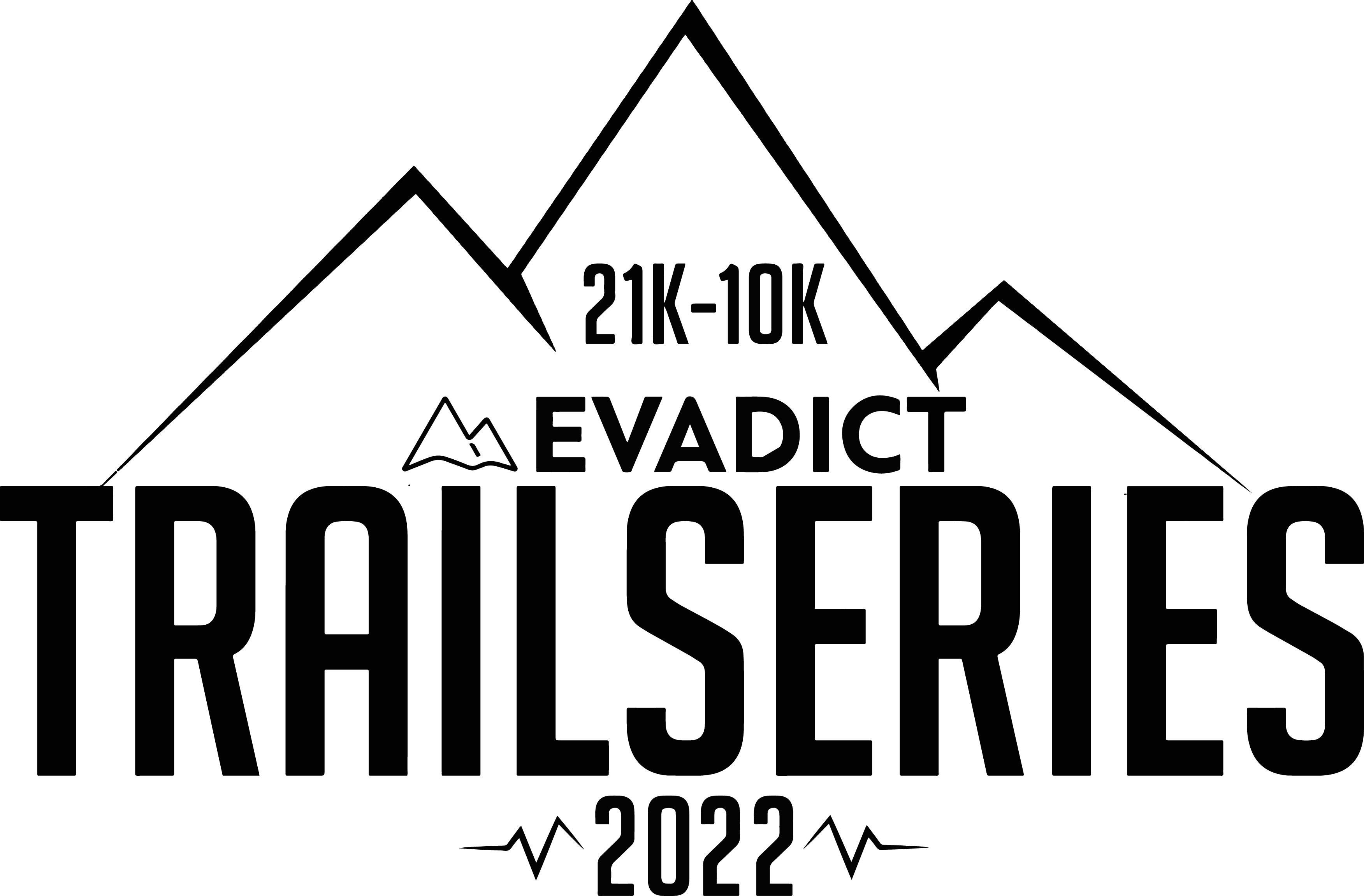 LOGO-EVADICT-trailseries 2022_NEGRE LOGO EVADICT TRAILSERIES