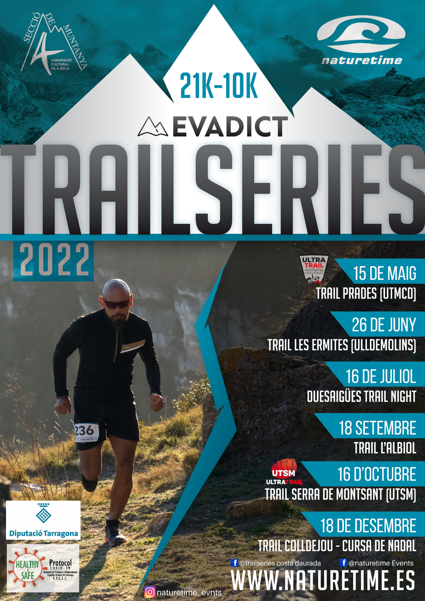 Poster evadict trailseries 2021