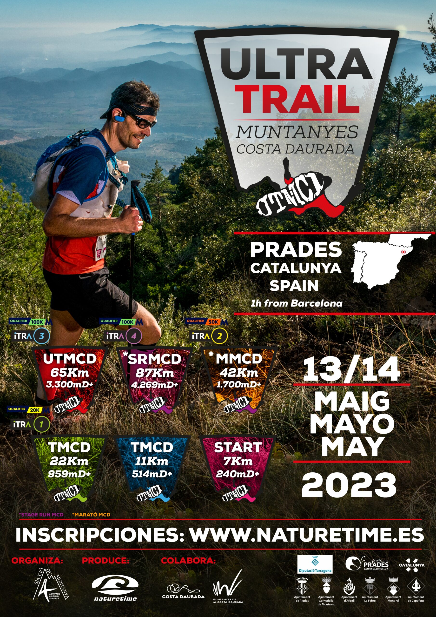 POSTER_UTMCD 23_V1-DIPU ultra trail muntanyes costa daurada