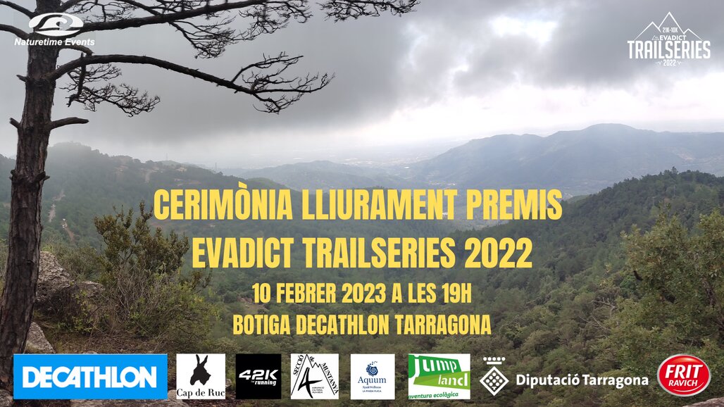 invitació INVITACIÓ EVADICT TRAILSERIES