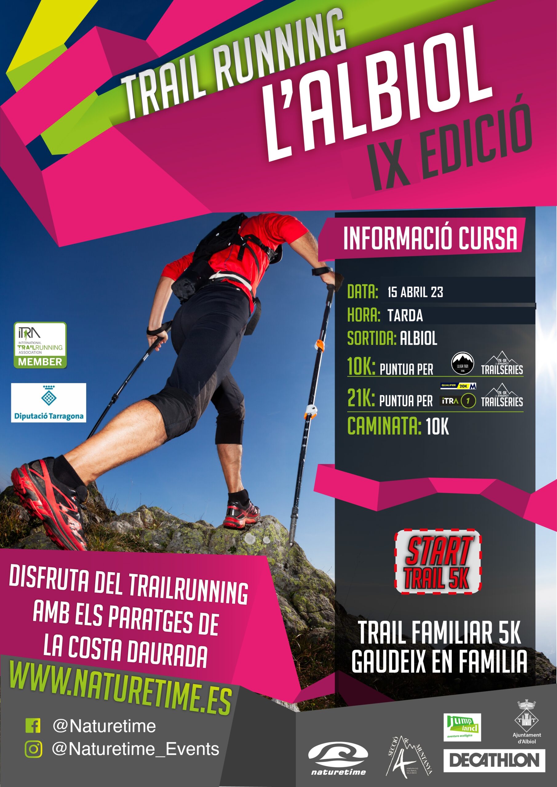 primavera trail l'albiol poster