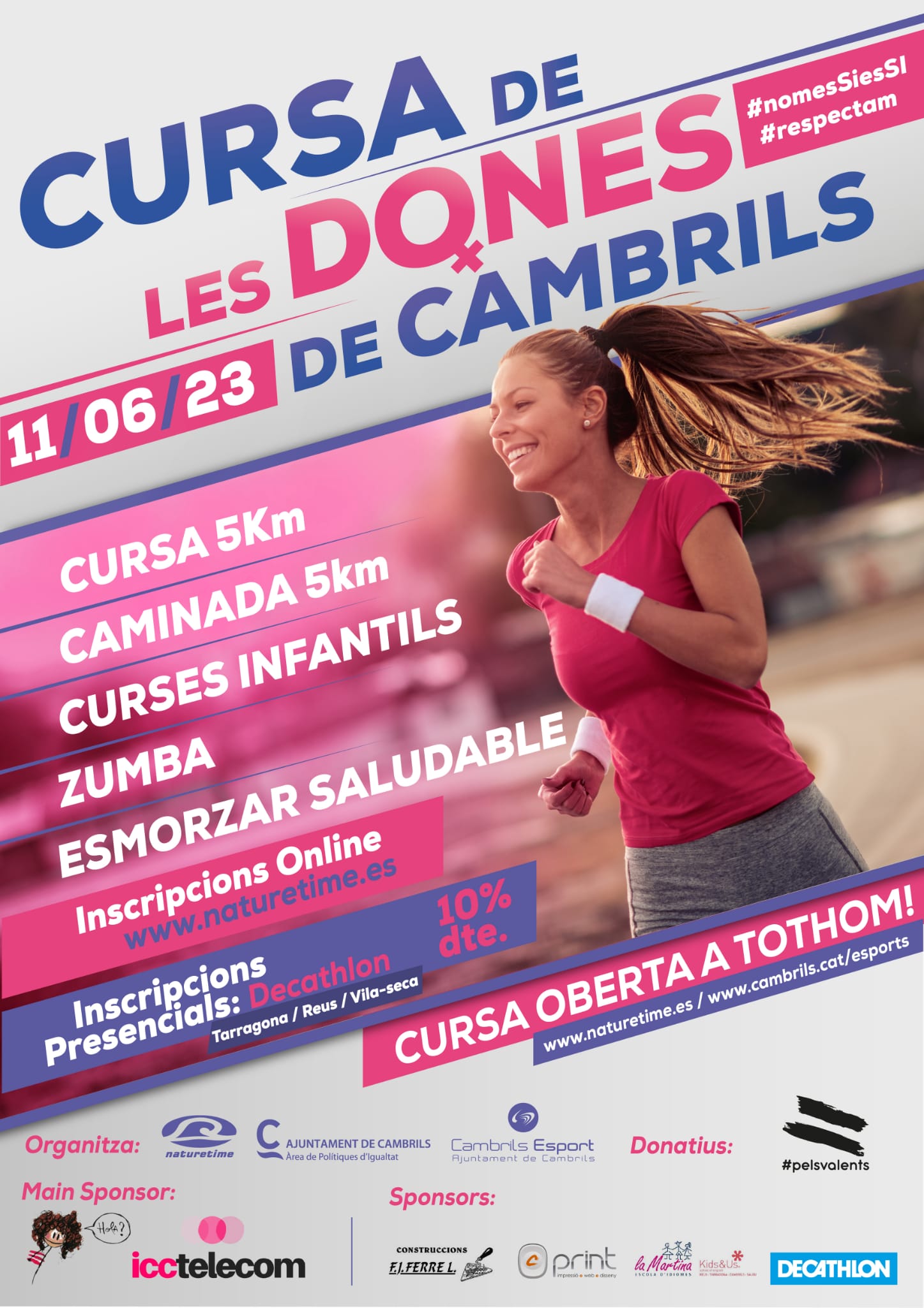 cursa de les dones cambrils