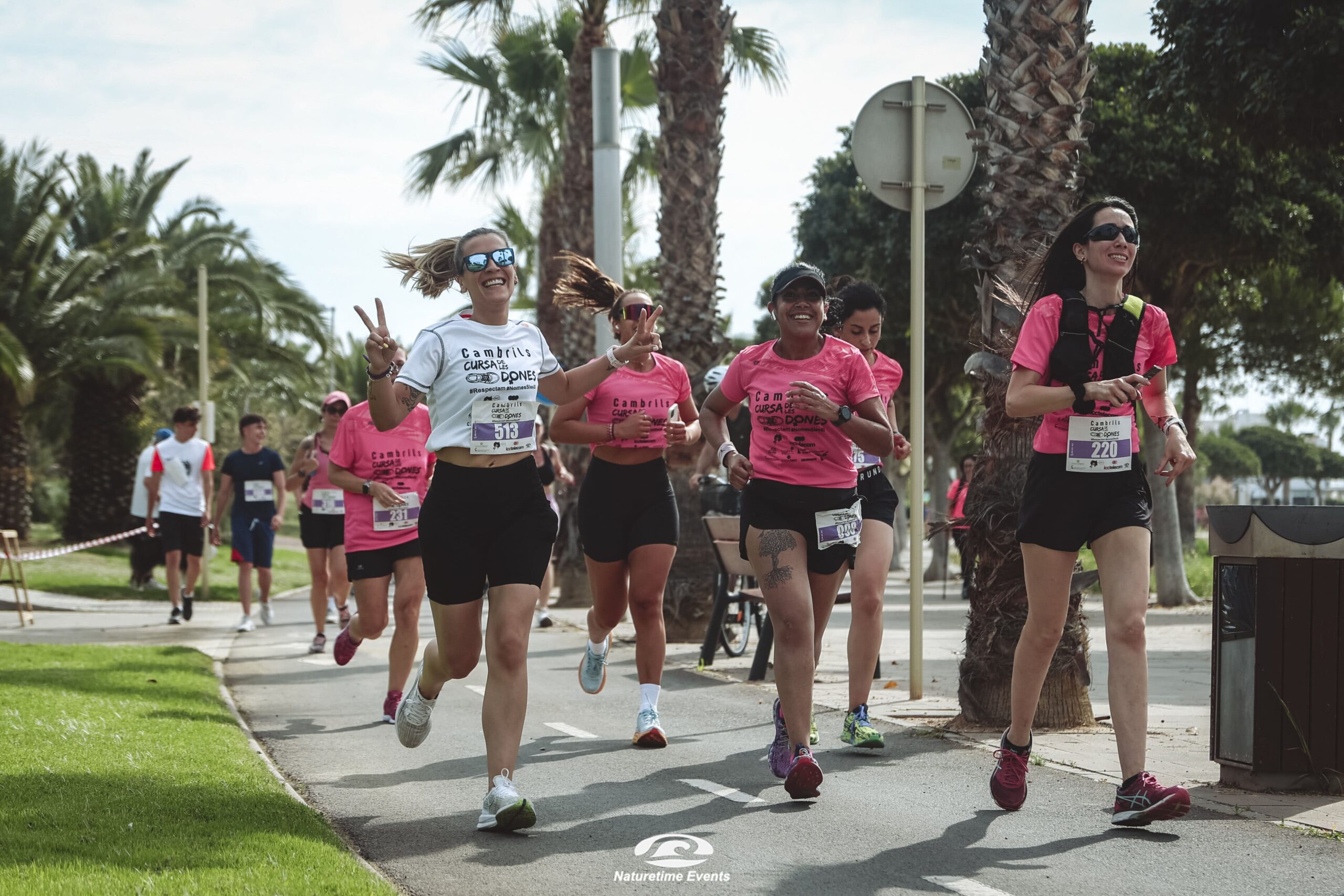 Cursa Dones Cambrils 2023 paseo maritimo