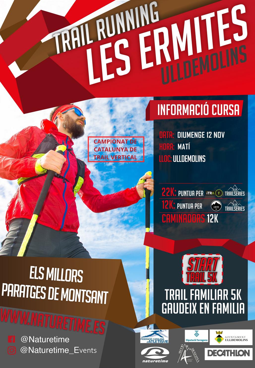 CAMPIONAT DE CATALUNYA DE TRAIL VERTICAL OK trail les ermites