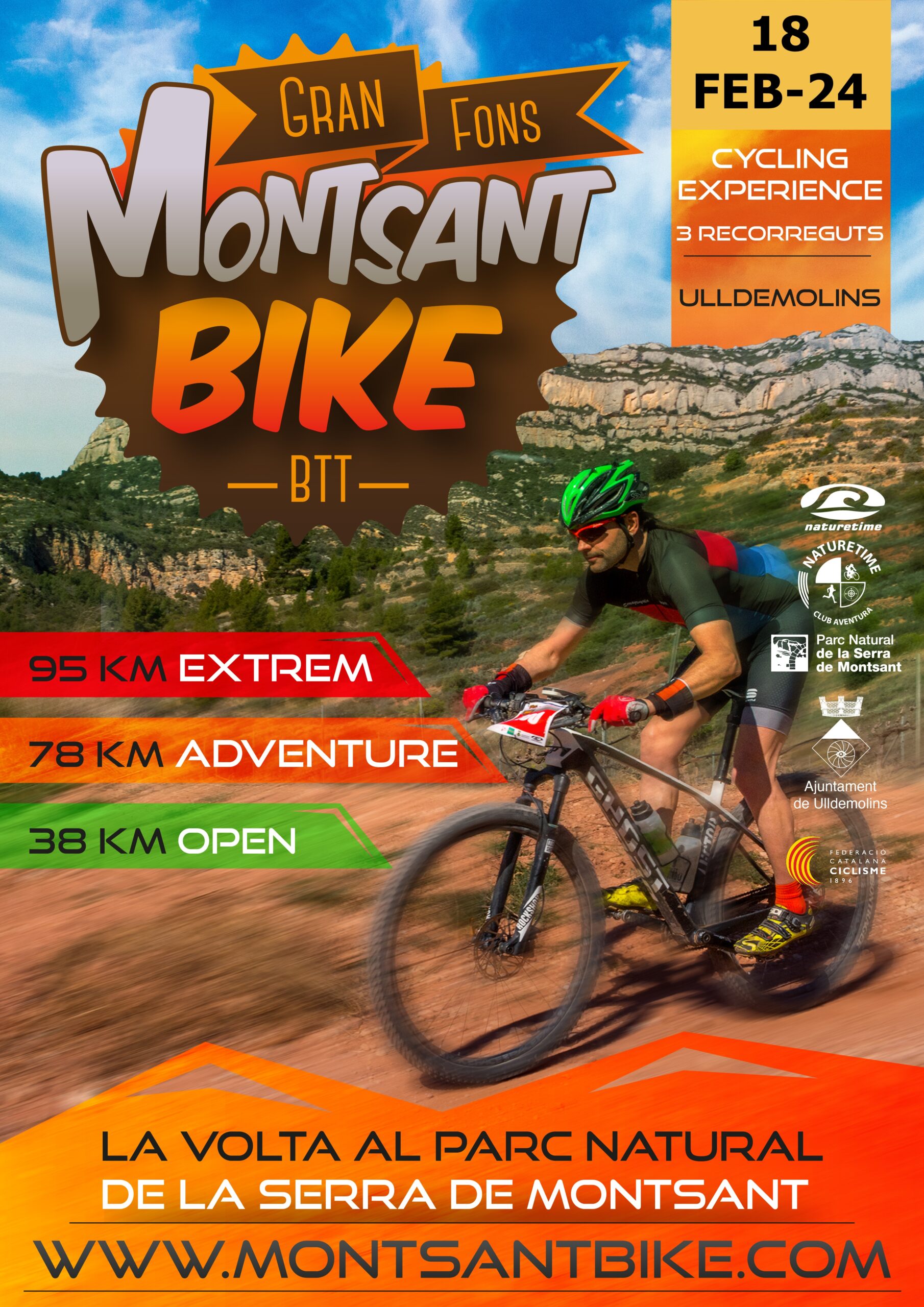 cartell A3 MB_24 poster montsant bike 24