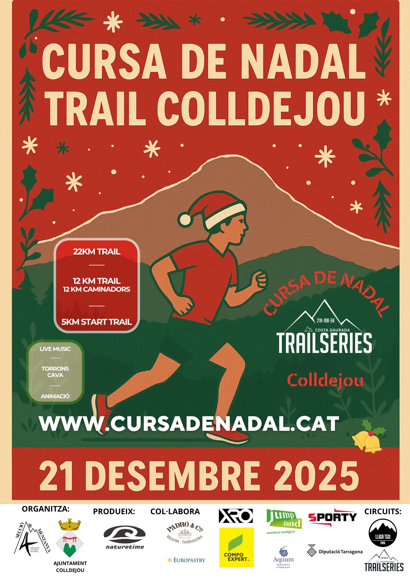 poster cursa de nadal trail colldejou